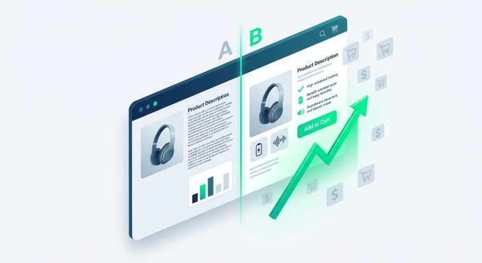 الاختبار التقسيمي (A/B Testing) في التجارة الإلكترونية: كيف تختبر نسختين من وصف المنتج لتعرف أيهما يبيع أكثر؟