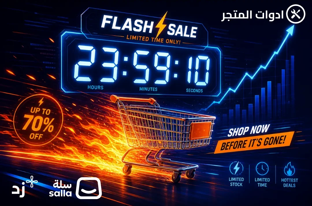 كيف تصمم حملة فلاش سيل (Flash Sale) تُشعل متجرك في ٢٤ ساعة؟