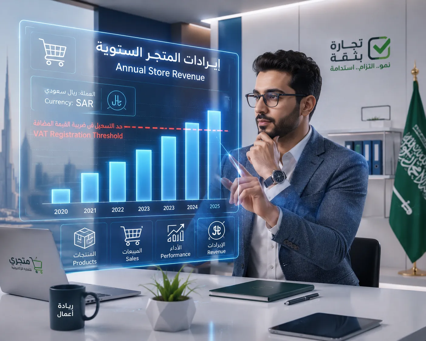 متى يجب على متجرك الإلكتروني التسجيل في ضريبة القيمة المضافة (VAT)؟