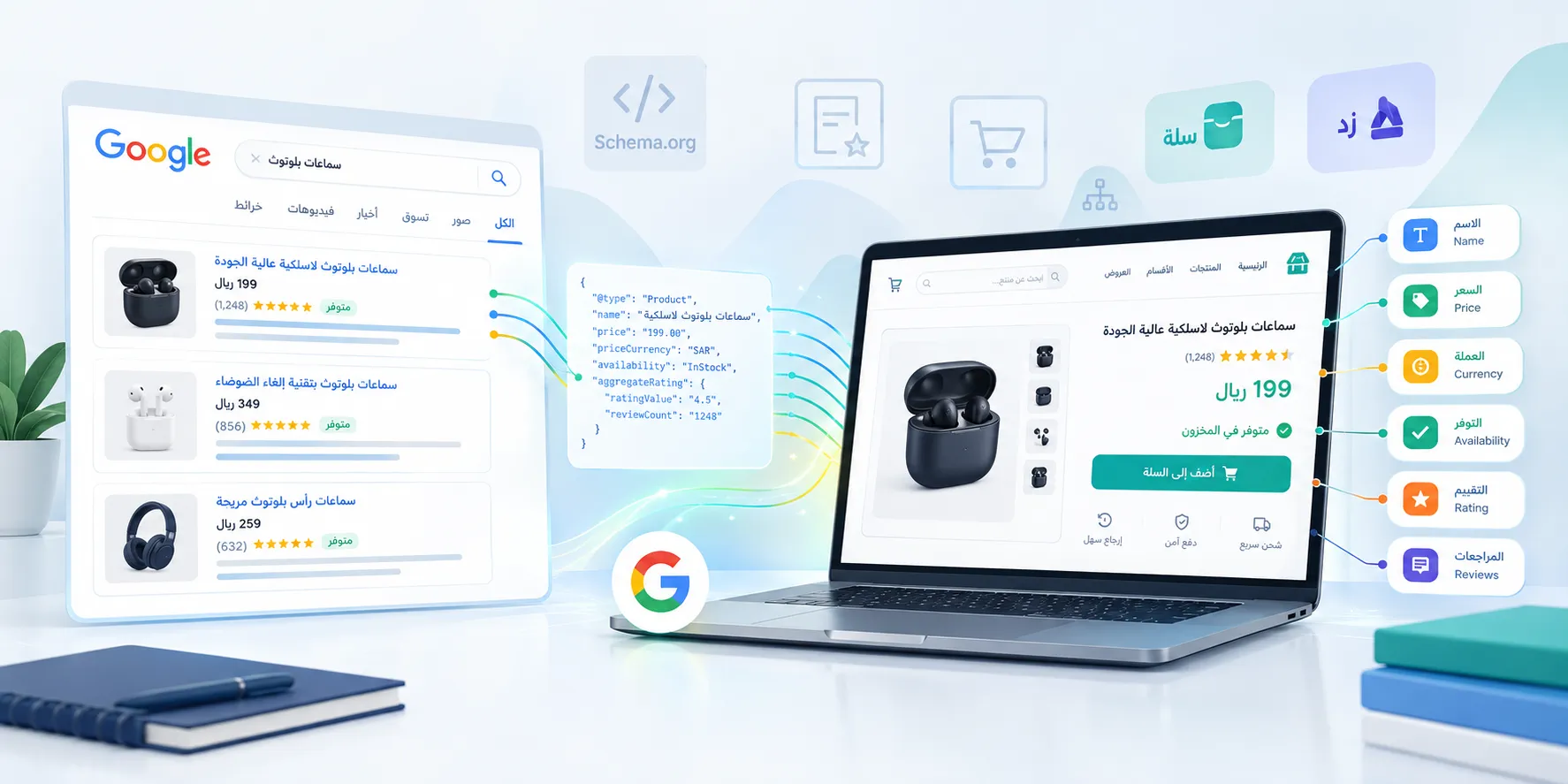 ما هو Product Schema وكيف يساعد Google على فهم منتجات متجرك؟